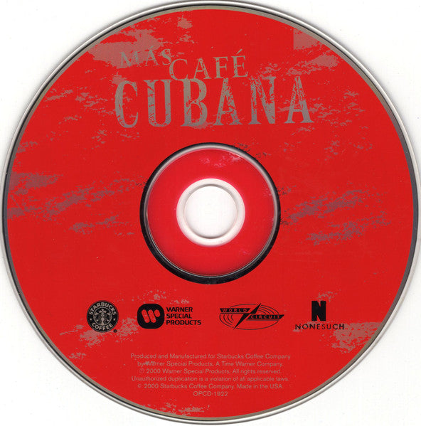 Various : Más Café Cubana (CD)