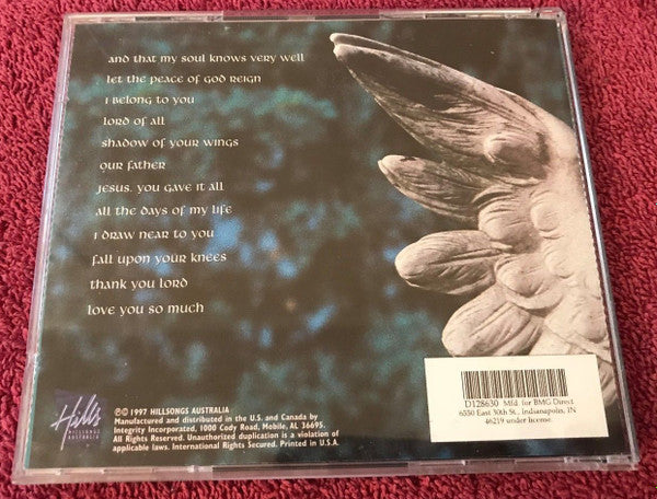 Hillsong : Simply Worship II Shadow Of Your Wings (CD, Comp, Club)