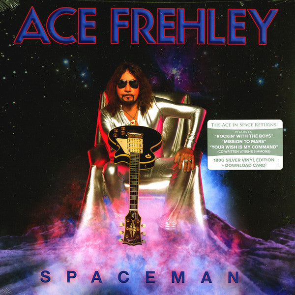 Ace Frehley : Spaceman (LP, Album, Ltd, Sil)