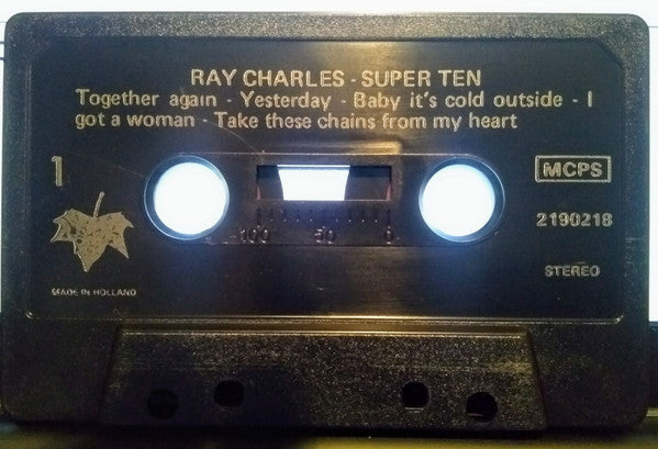 Ray Charles : Super Ten (Cass, Comp)
