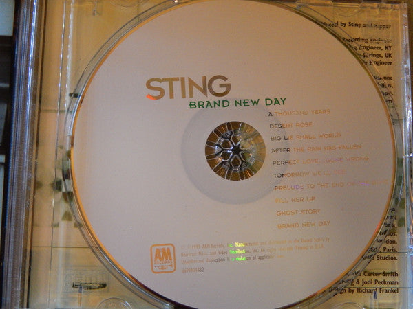 Sting : Brand New Day (CD, Album, RP)