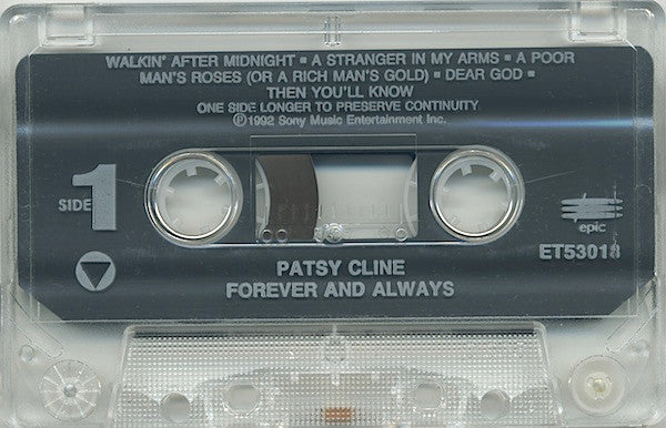 Patsy Cline : Forever And Always (Cass, Comp)