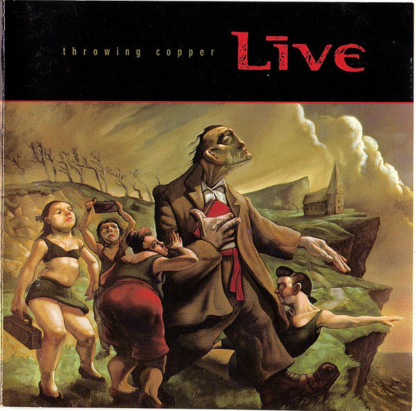 Live : Throwing Copper (CD, Album, Club, Red)