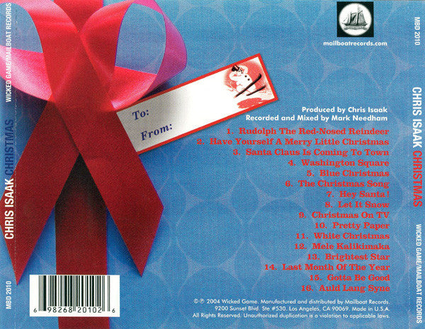 Chris Isaak : Christmas (CD, Album)