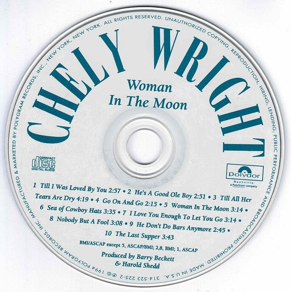 Chely Wright : Woman In The Moon (CD, Album)