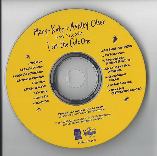 Mary-Kate & Ashley Olsen : I Am The Cute One (CD, Album)