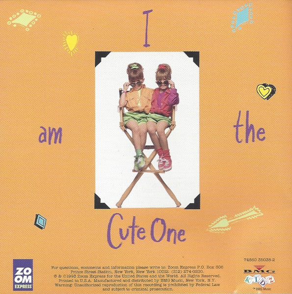 Mary-Kate & Ashley Olsen : I Am The Cute One (CD, Album)