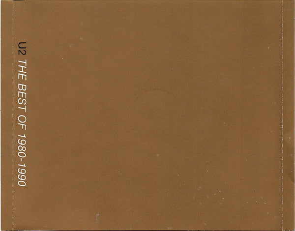 U2 : The Best Of 1980-1990 (CD, Comp, RP)