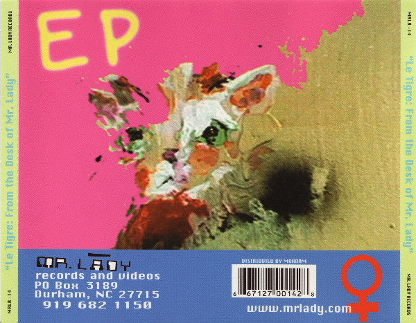 Le Tigre : From The Desk Of Mr. Lady (CD, EP, Cat)