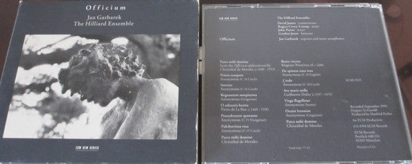 Jan Garbarek / The Hilliard Ensemble : Officium (CD, Album, Sli)