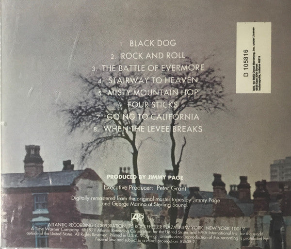 Led Zeppelin : Untitled (CD, Album, Club, RE, RM, RP)
