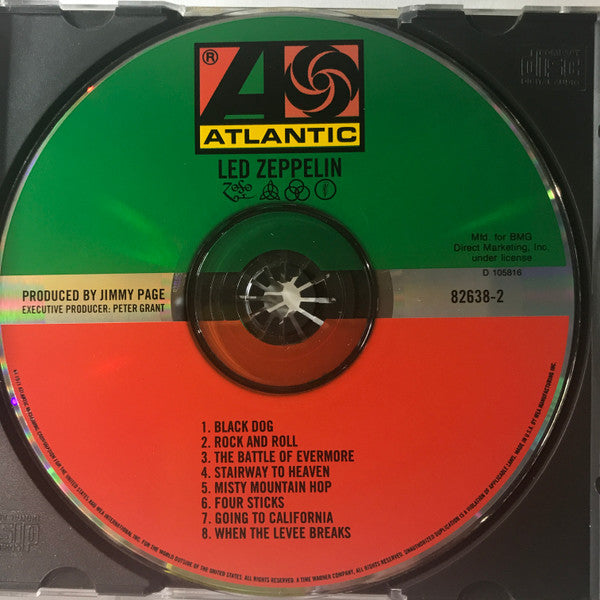 Led Zeppelin : Untitled (CD, Album, Club, RE, RM, RP)