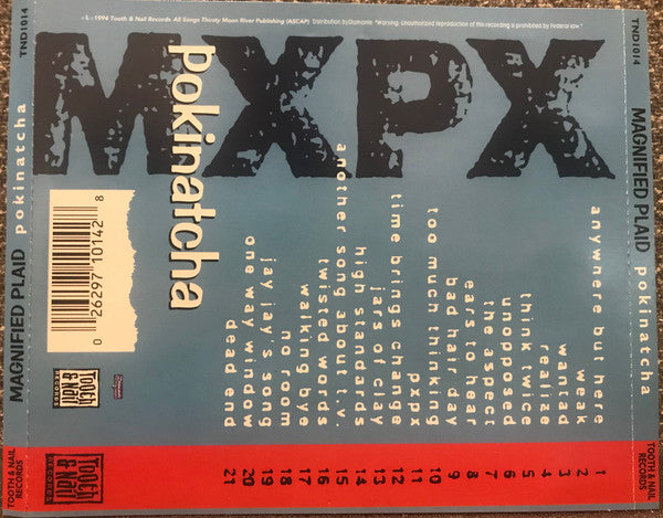 MxPx : Pokinatcha (CD, Album)