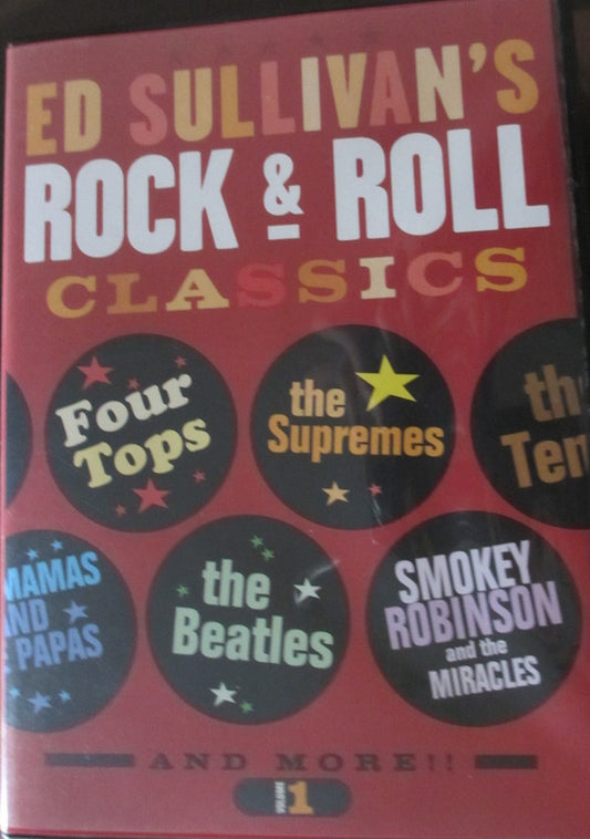 Various : Ed Sullivan's Rock & Roll Classics Volume 1 (DVD-V, Comp, NTSC)