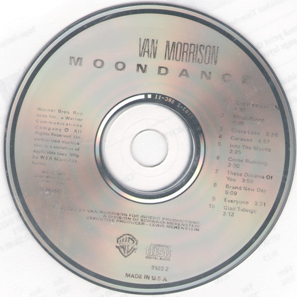 Van Morrison : Moondance (CD, Album, Club, RE)