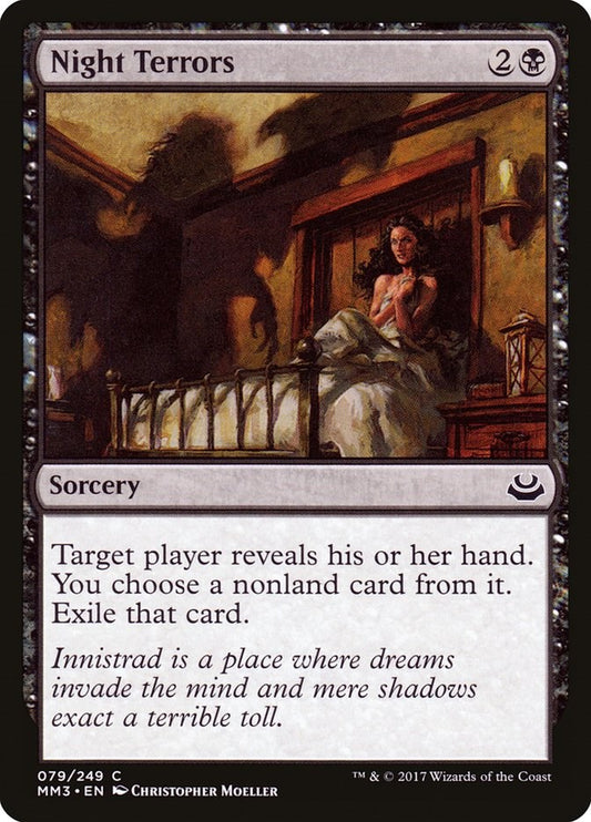 Night Terrors [MM3 - 79] Magic the Gathering MTG Trading Card