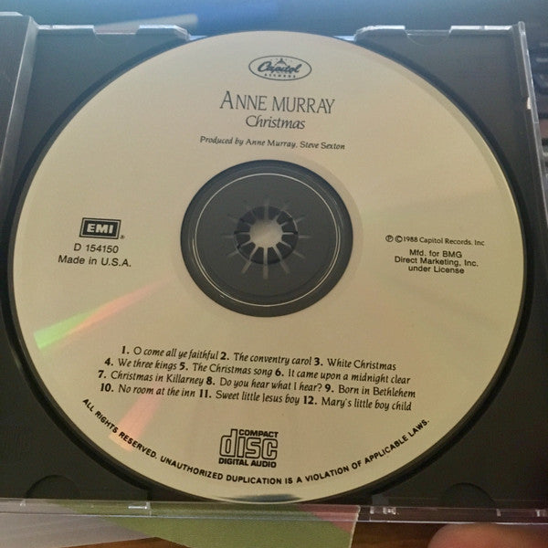 Anne Murray : Christmas (CD, Album, Club)