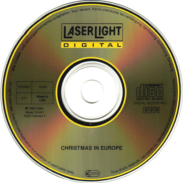 Various : Christmas In Europe (CD, Album)