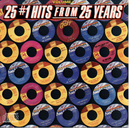 Various : 25 #1 Hits From 25 Years (Volume I) (CD, Comp, Club, RE)
