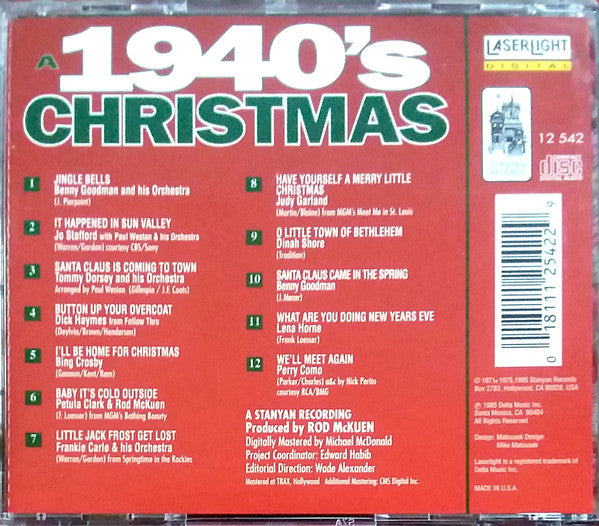 Various : A 1940's Christmas (CD, Comp)