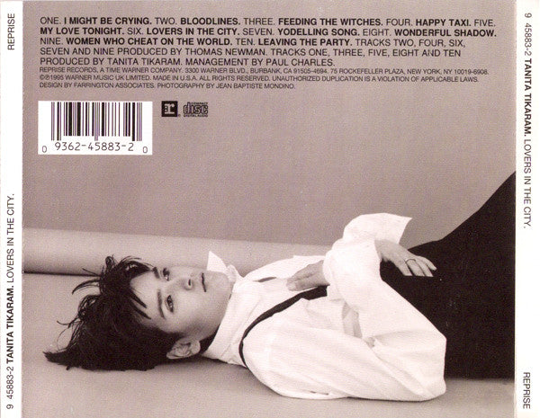 Tanita Tikaram : Lovers In The City (CD, Album)