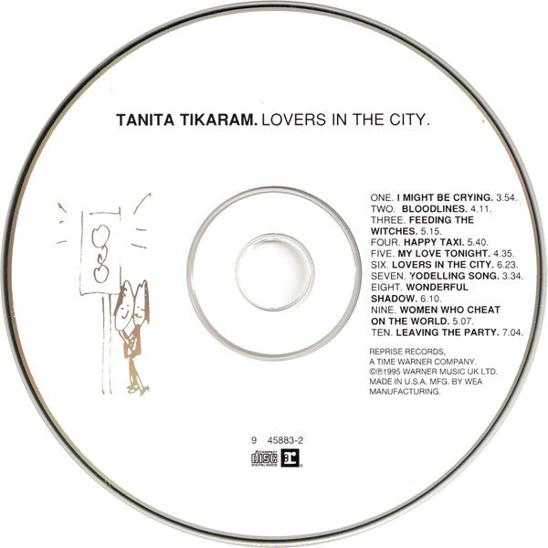 Tanita Tikaram : Lovers In The City (CD, Album)