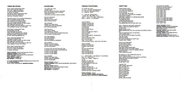 Tanita Tikaram : Lovers In The City (CD, Album)