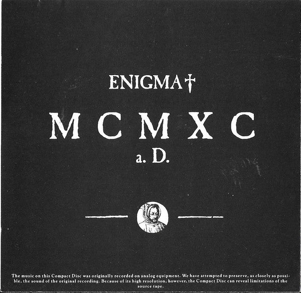 Enigma : MCMXC a.D. (CD, Album)