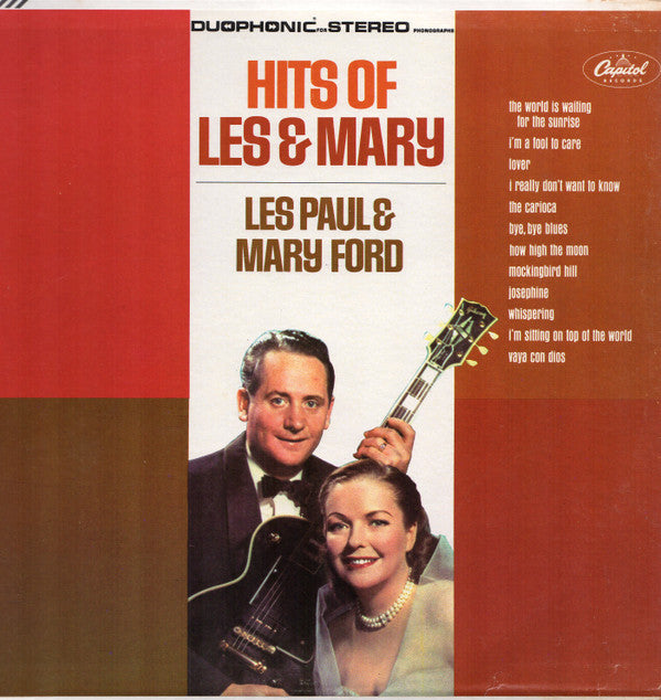 Les Paul & Mary Ford - Hits Of Les & Mary (LP) (VG) - Endless Media