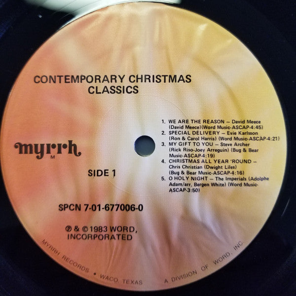 Various - Contemporary Christmas Classics (LP) (G+) - Endless Media