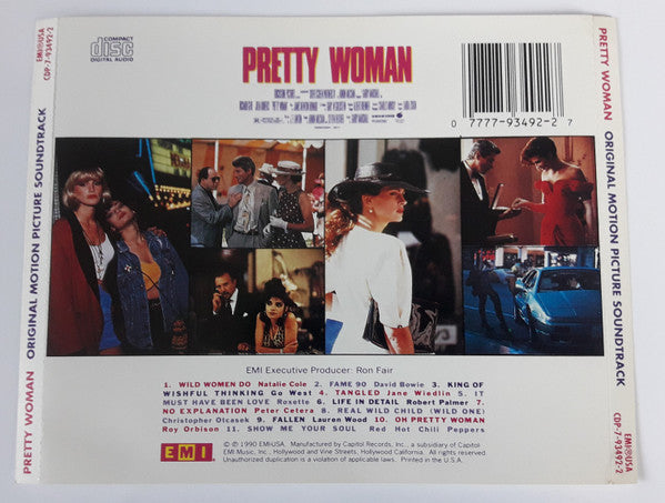 Various : Pretty Woman (Original Motion Picture Soundtrack) (CD, Album, Comp)