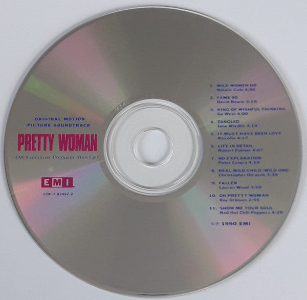 Various : Pretty Woman (Original Motion Picture Soundtrack) (CD, Album, Comp)