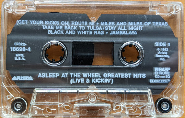 Asleep At The Wheel : Greatest Hits Live & Kickin' (Cass, Album)
