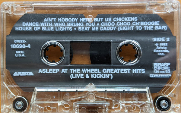 Asleep At The Wheel : Greatest Hits Live & Kickin' (Cass, Album)