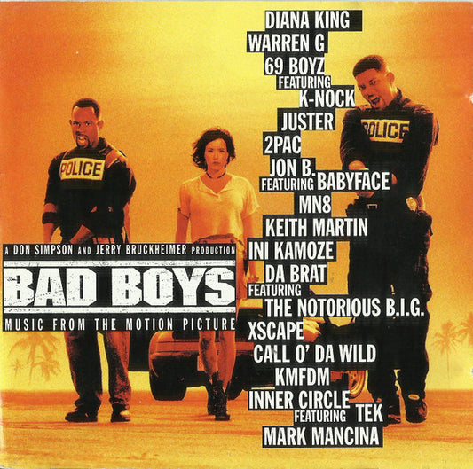 Various : Bad Boys - Music From The Motion Picture (CD, Comp)