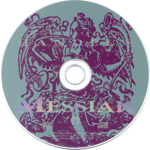 The Royal Music College Edinburgh : Highlights From Handel's Messiah    Volume 2 (CD, Album)