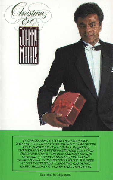 Johnny Mathis : Christmas Eve With Johnny Mathis (Cass, Album)