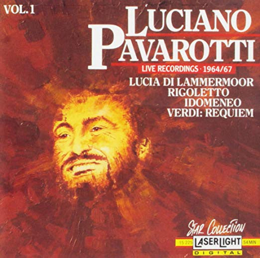 Luciano Pavarotti : Live Recordings 1964/67, Vol. 1 (CD, Album, Comp)