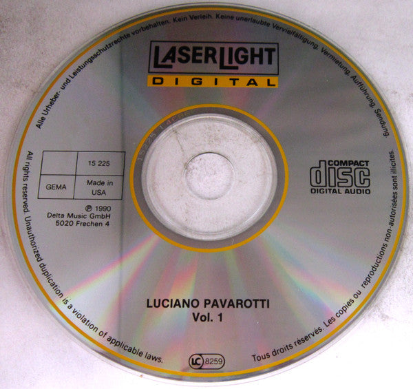 Luciano Pavarotti : Live Recordings 1964/67, Vol. 1 (CD, Album, Comp)