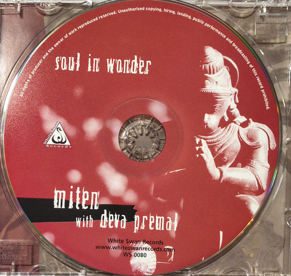 Miten with Deva Premal : Soul In Wonder (CD)