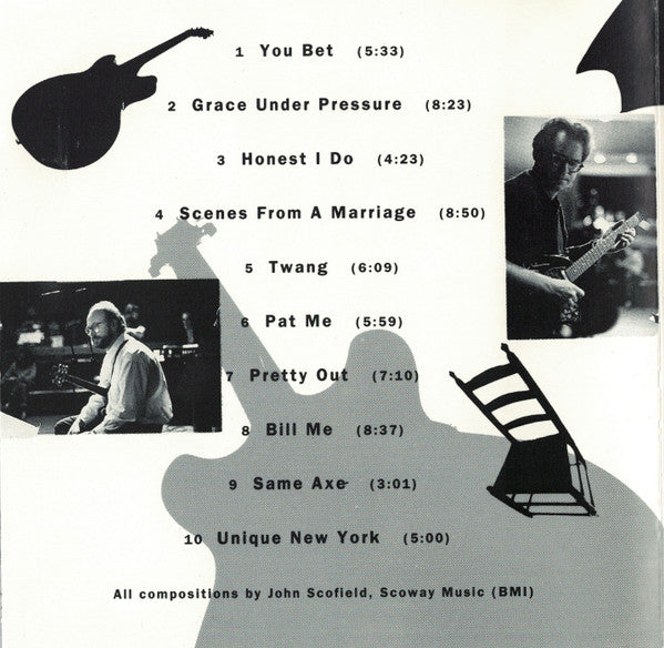 John Scofield : Grace Under Pressure (CD, Album)