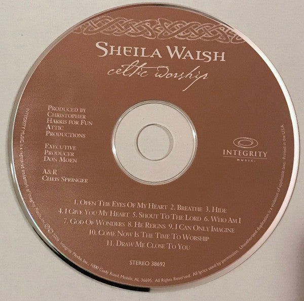 Sheila Walsh : Celtic Worship  (CD, Album)