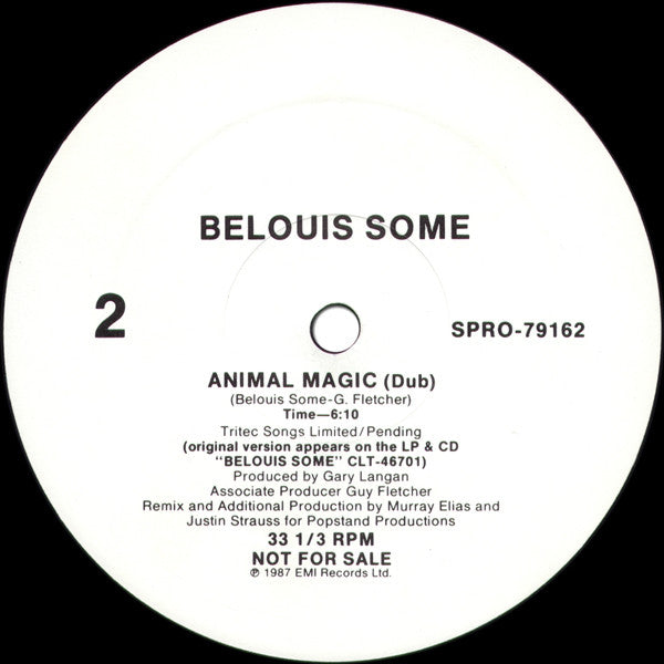 Belouis Some : Animal Magic (12", Promo)