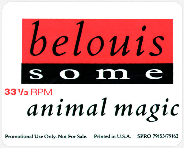 Belouis Some : Animal Magic (12", Promo)