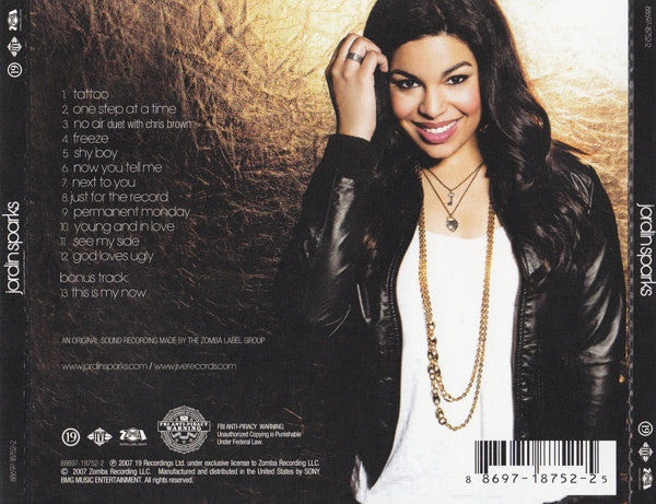 Jordin Sparks - Jordin Sparks (CD) (VG) - Endless Media