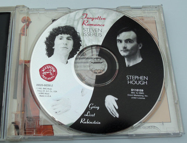 Steven Isserlis, Stephen Hough : Forgotten Romance (CD, Album, Club)