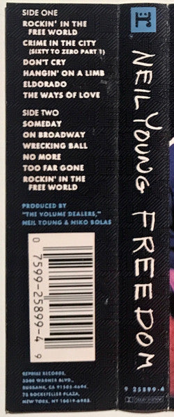 Neil Young : Freedom (Cass, Album, SR,)