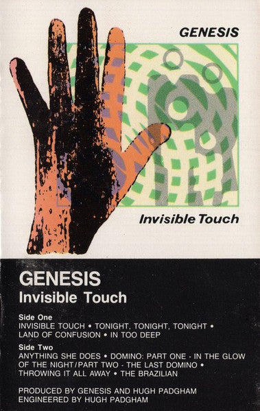 Genesis : Invisible Touch (Cass, Album, AR,)