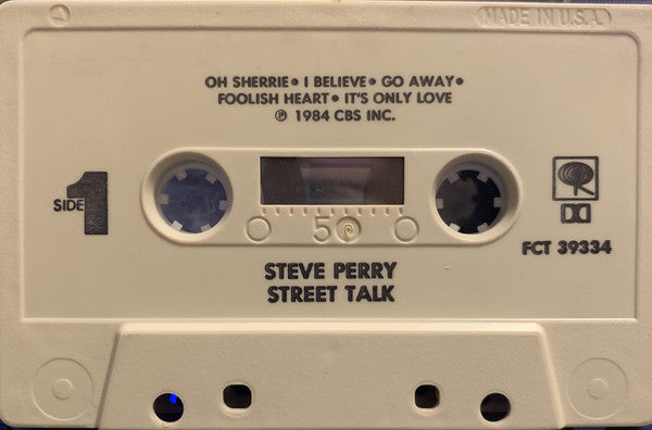 Steve Perry : Street Talk (Cass, Album)