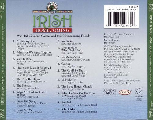 Bill & Gloria Gaither With Their Homecoming Friends : Irish Homecoming (CD, Album)